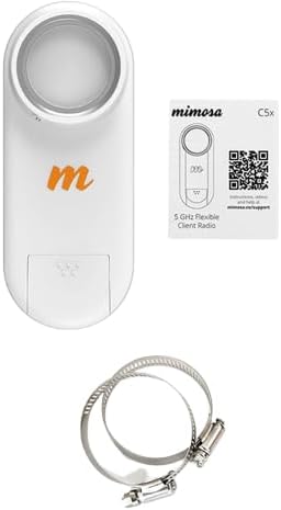 Generic Mimosa C5x IP67 Version 4.6-6.4GHz 802.11ac Connectorized Radio for PTMP or PTP (100-00101