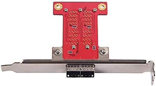 Fiber 12G Internal PCIe Controller Card, 8 Ports 12Gb/s SATA + SAS HBA Card, Broadcom's 3008 Chip, PCI Express 3.0 X8, 2X Mini SAS SFF-8643 Ports, Same as 9300-8I with Low Profile Bracket