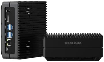 NVIDIA Jetson Orin NX 16GB Edge AI Device - reComputer J4012, 4xUSB 3.2, M.2 Key E & Key M Slot, Pre-Installed Jetpack System with NVIDIA Jetpack on 128GB NVMe SSD