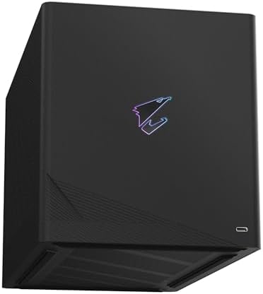 GIGABYTE AORUS RTX 5090 AI Box Graphics Card, WATERFORCE All-in-one Cooling System, Thunderbolt 5, USB-4, GV-N5090IXEB-32GD Video Card
