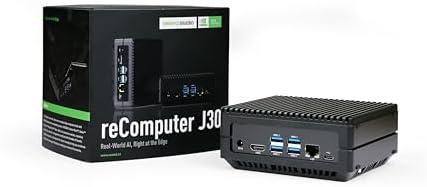 ReComputer J3010-Edge AI Device, NVIDIA Jetson Orin Nano 4GB, 4xUSB 3.2, WiFi/BT, M.2 Key E
