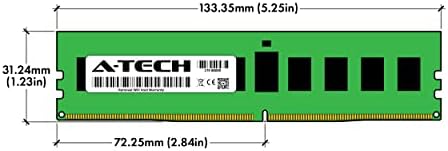 A-Tech 32GB Kit (2x16GB DDR4 3200MHz PC4-25600 ECC RDIMM 2Rx8 Dual Rank 1.2V ECC Registered DIMM 288-Pin Server & Workstation RAM Memory Upgrade Modules (A-Tech Enterprise Series