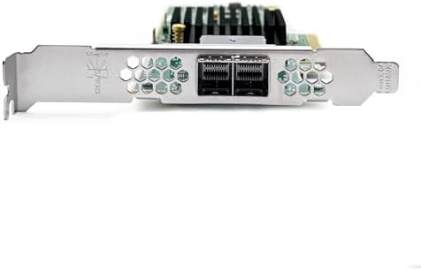 Fiber 12G Internal PCIe Controller Card, 8 Ports 12Gb/s SATA + SAS HBA Card, Broadcom's 3008 Chip, PCI Express 3.0 X8, 2X Mini SAS SFF-8643 Ports, Same as 9300-8I with Low Profile Bracket