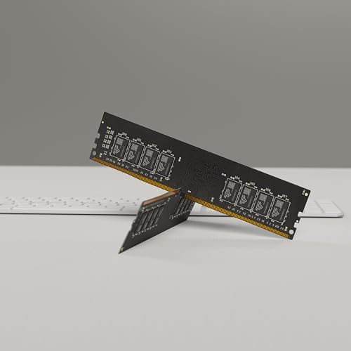 Timetec Premium 32GB KIT(2x16GB DDR4 2666MHz PC4-21300 Non-ECC Unbuffered 1.2V CL19 2Rx8288 Pin UDIMM Desktop Memory RAM(32GB KIT(2x16GB