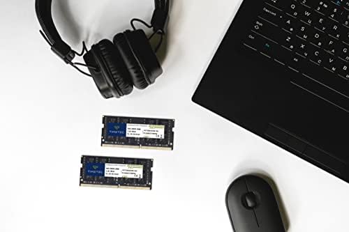 Timetec Elite DDR4 32GB Kit (2 x 16GB 2666MHz (DDR4-2666 PC4-21300 CL19 Non-ECC Unbuffered 1.2V 2Rx8 Dual Rank 260 Pin SODIMM Laptop Notebook PC Computer Memory RAM Upgrade