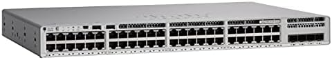Cisco Catalyst 9200 C9200L-48P-4G Layer 3 Switch - 48 X Gigabit Ethernet Network, 4 X Gigabit Ethernet Uplink - Manageable - Twisted Pair, Optical Fiber - Modular - 3 Layer Supported