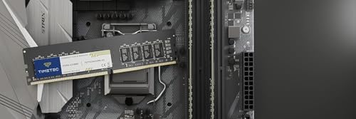Timetec Premium 32GB KIT(2x16GB DDR4 2666MHz PC4-21300 Non-ECC Unbuffered 1.2V CL19 2Rx8288 Pin UDIMM Desktop Memory RAM(32GB KIT(2x16GB