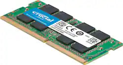Crucial - 64GB Kit (2x32GB DDR4 3200MHz C22 SODIMM Laptop Memory Kit - Green