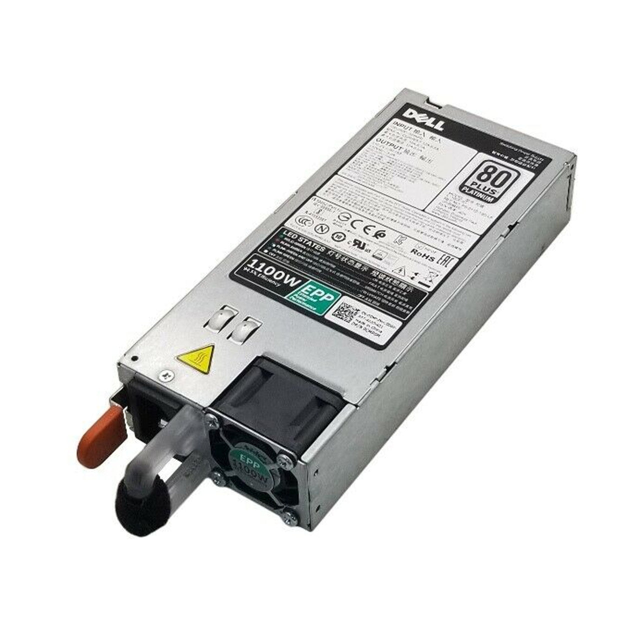 Dell - 1100W Power Supply - for PowerEdge R530 , R540 , R630 , R640 , R730 , R730XD , R740 , R740XD , R7425 , R830 , R840 , R930 , R940 , T430 , T440 , T630 , T640 , PRECISION RACK 7910 ( R7910 , 7920 ( R7920 , DL4300 (CMPGM