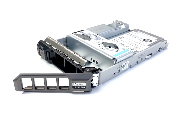 38R7V Dell 1.92TB SAS 12Gbps 512e Mixed Use 2.5-inch Solid State Drive with 3.5-inch Hybrid Carrier
