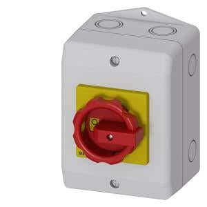 DISC SW 16A N4X SCW ROT HDL R/Y 3P