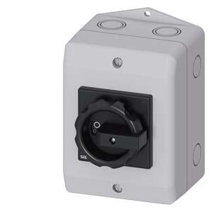 DISC SW 25A N4X SCW ROT HDL BLK 3P