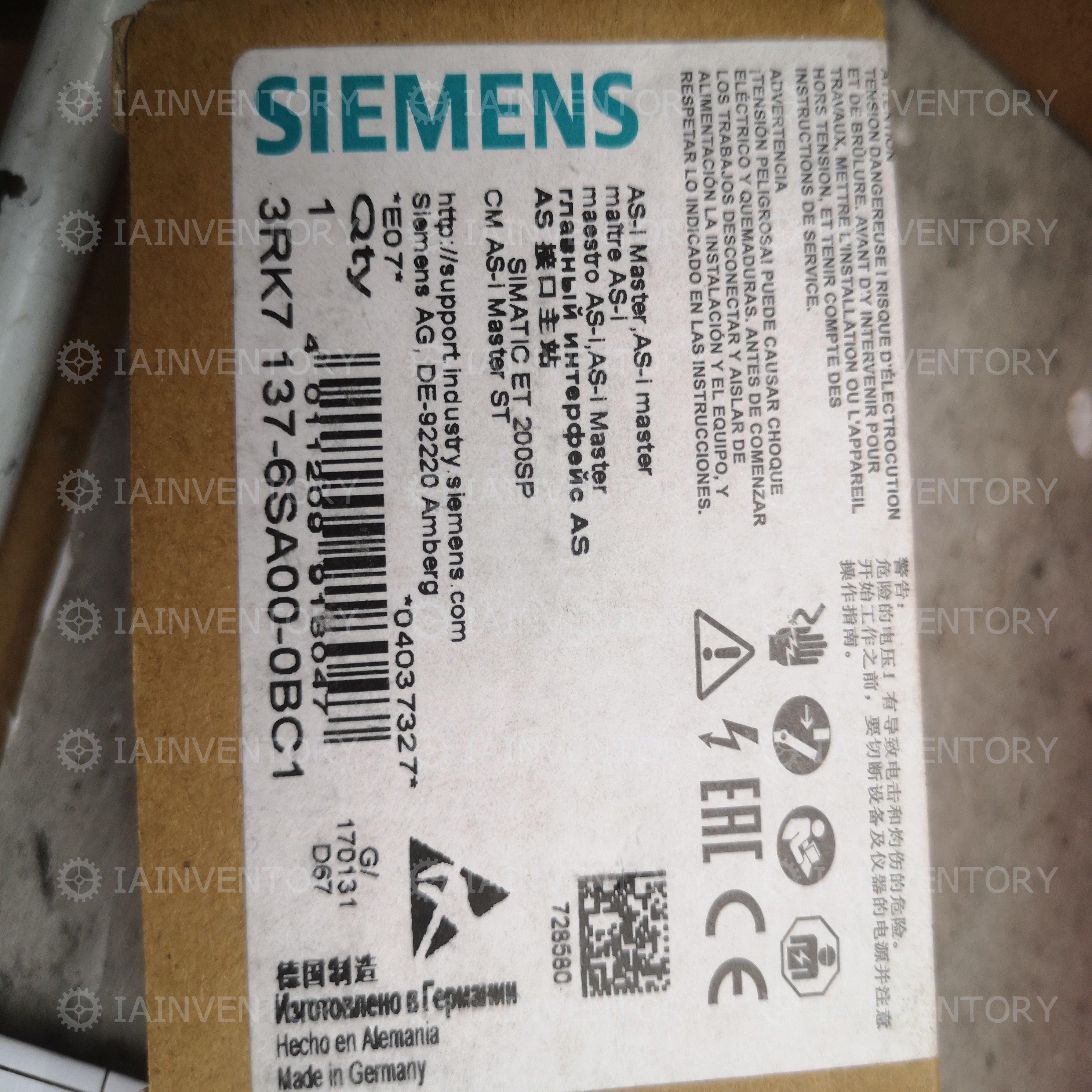 SIEMENS 3RK7137-6SA00-0BC1