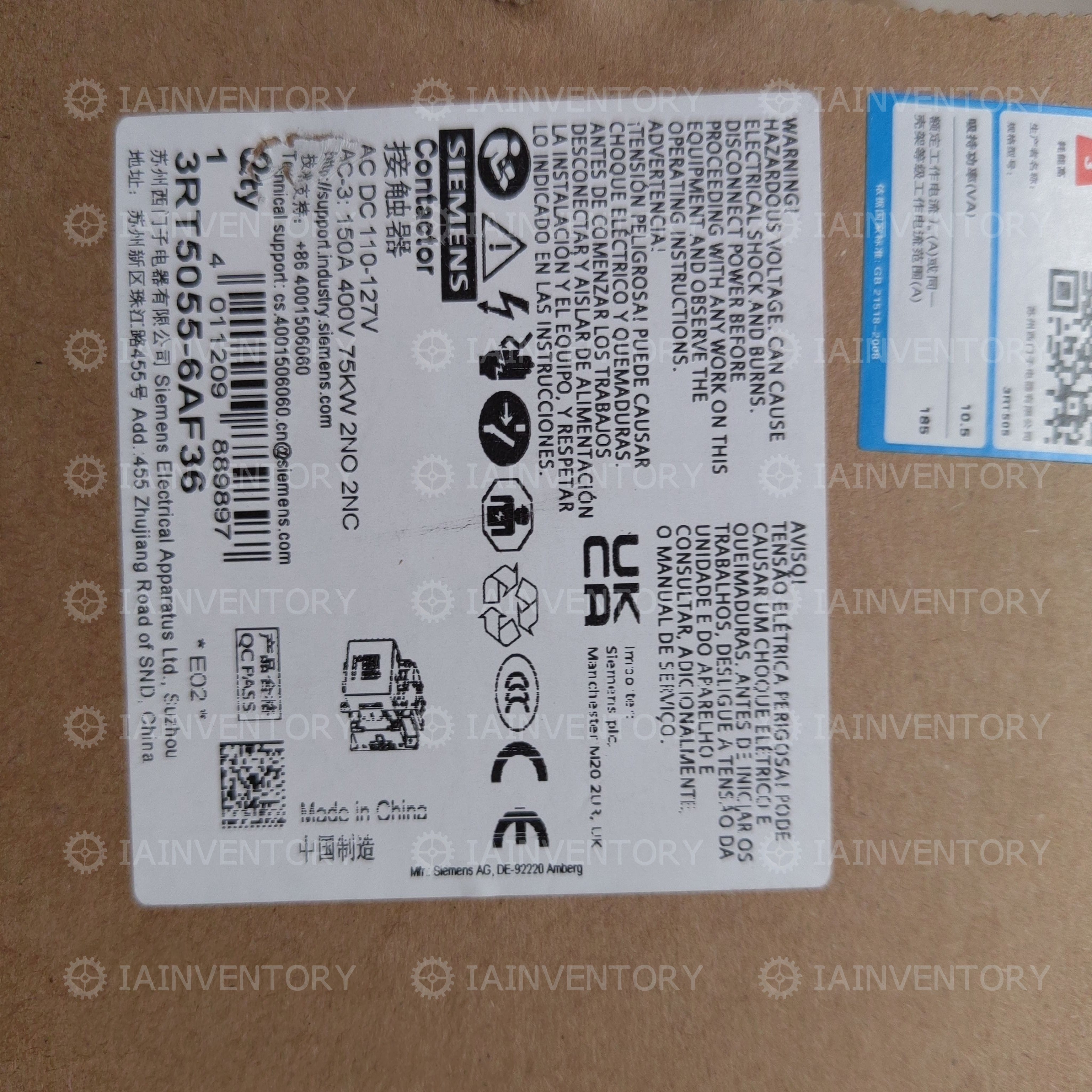 SIEMENS 3RT5055-6AF36