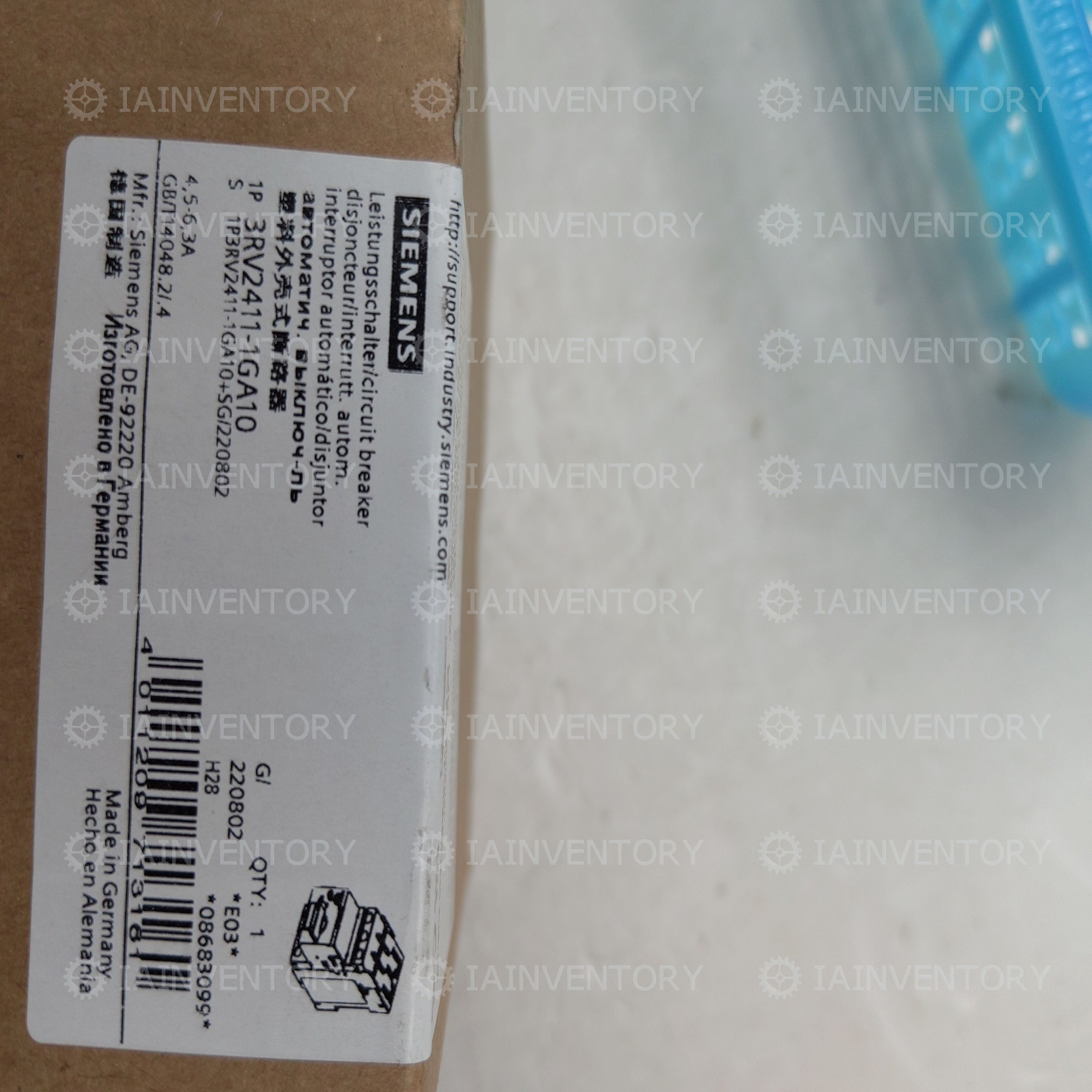 Siemens 3RV2411-1GA10