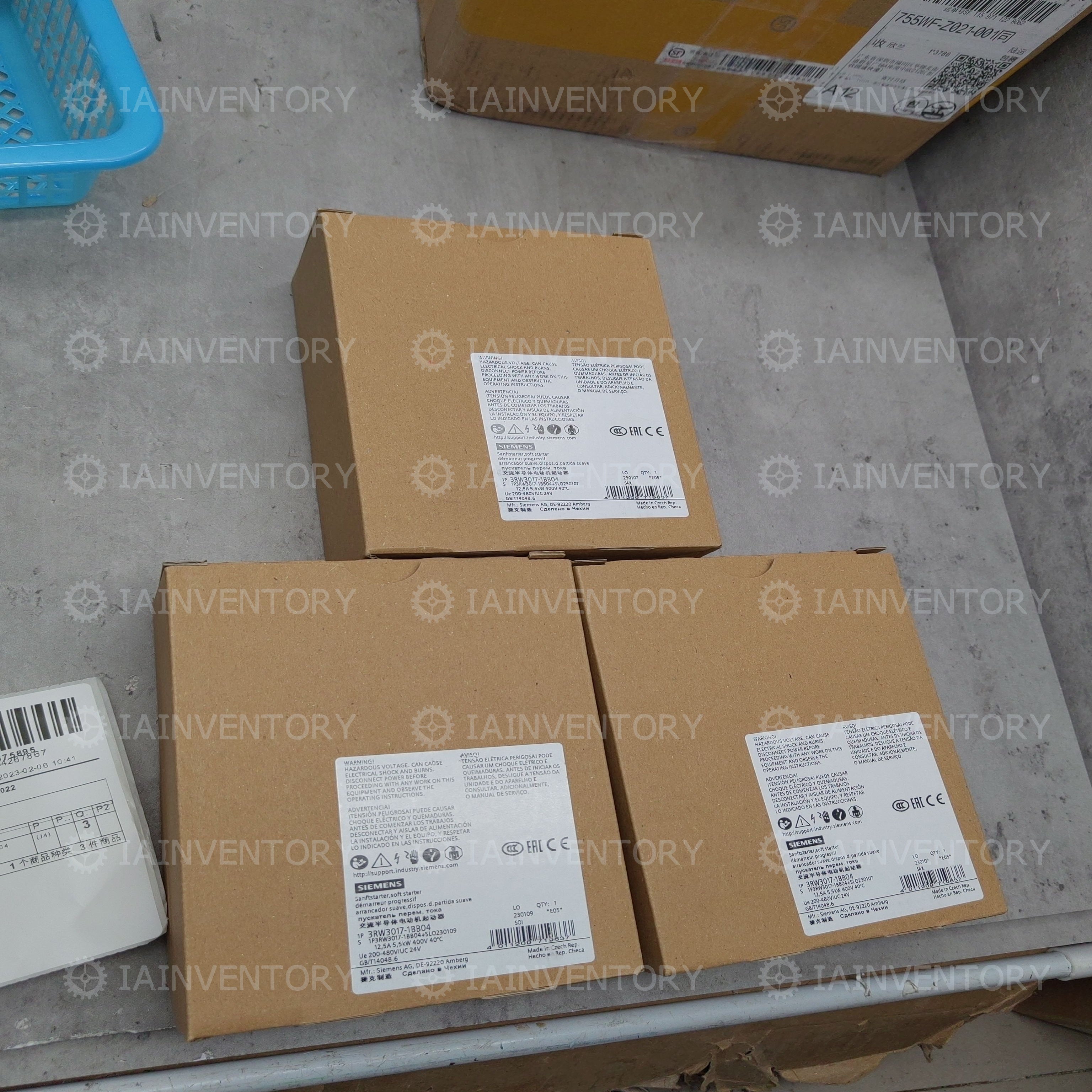 Siemens 3RW3017-1BB04 Soft Starter 3RW3 017-1BB04