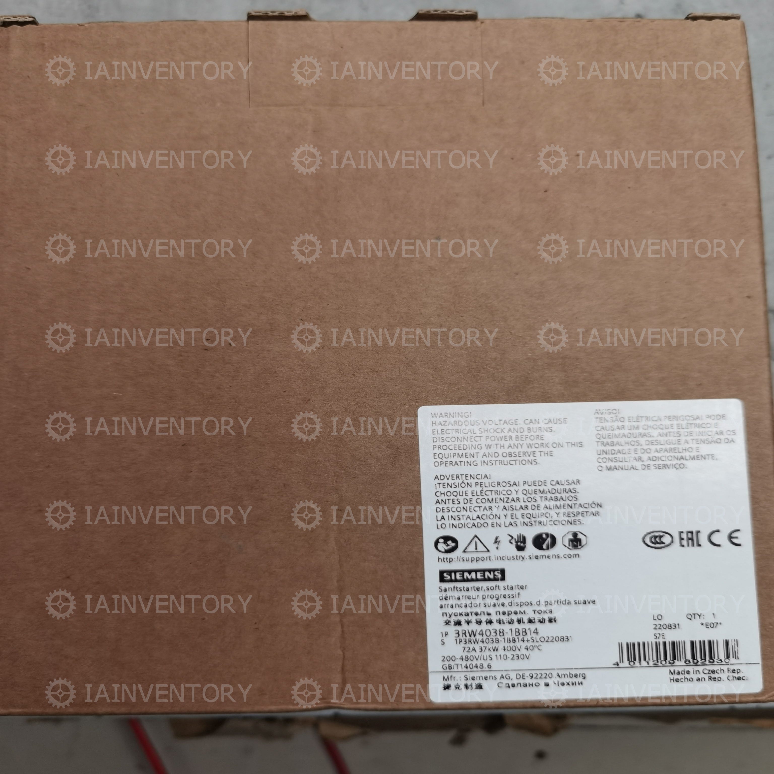 Siemens 3RW4038-1BB14 3RW40381BB14