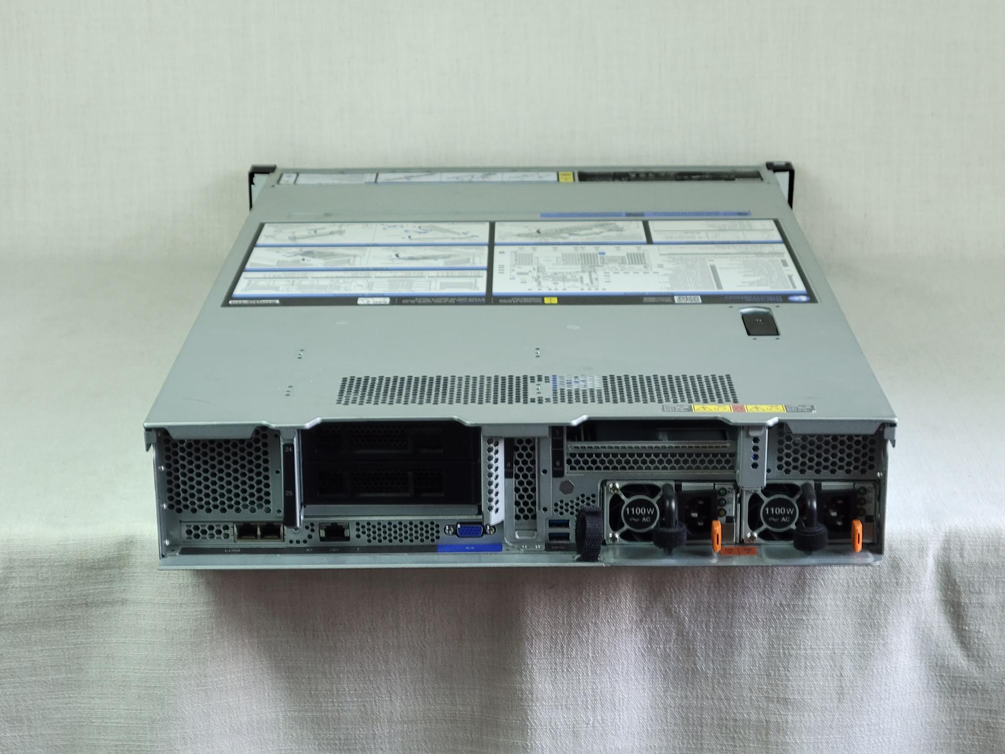 Lenovo ThinkSystem SR650 2U 12x 3.5” Server 2x 10C Gold 5115 2.4GHz 64GB 930-16i