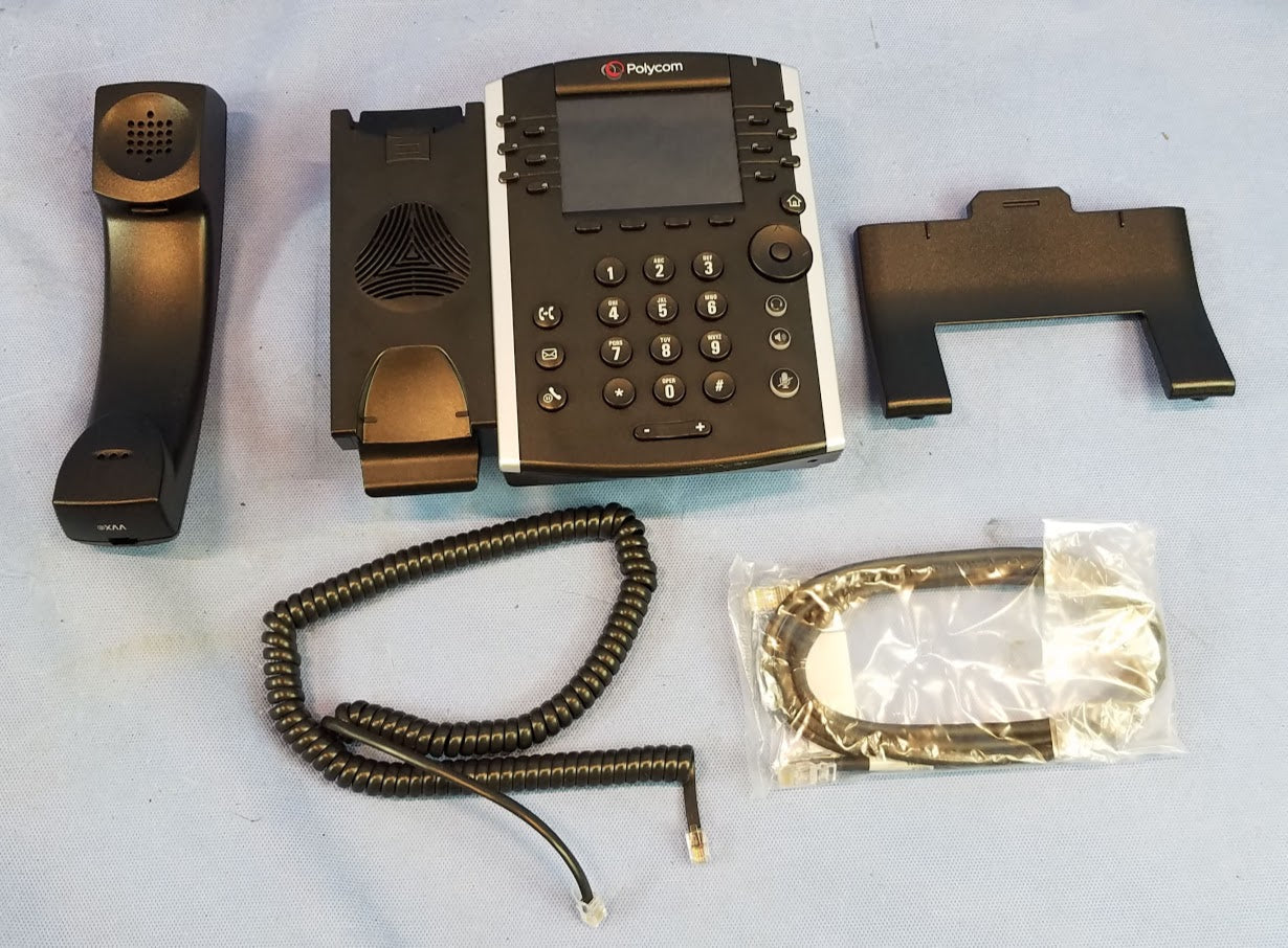 Lot of 10 Polycom VVX 410 12-Line IP Phone - PN: VVX410