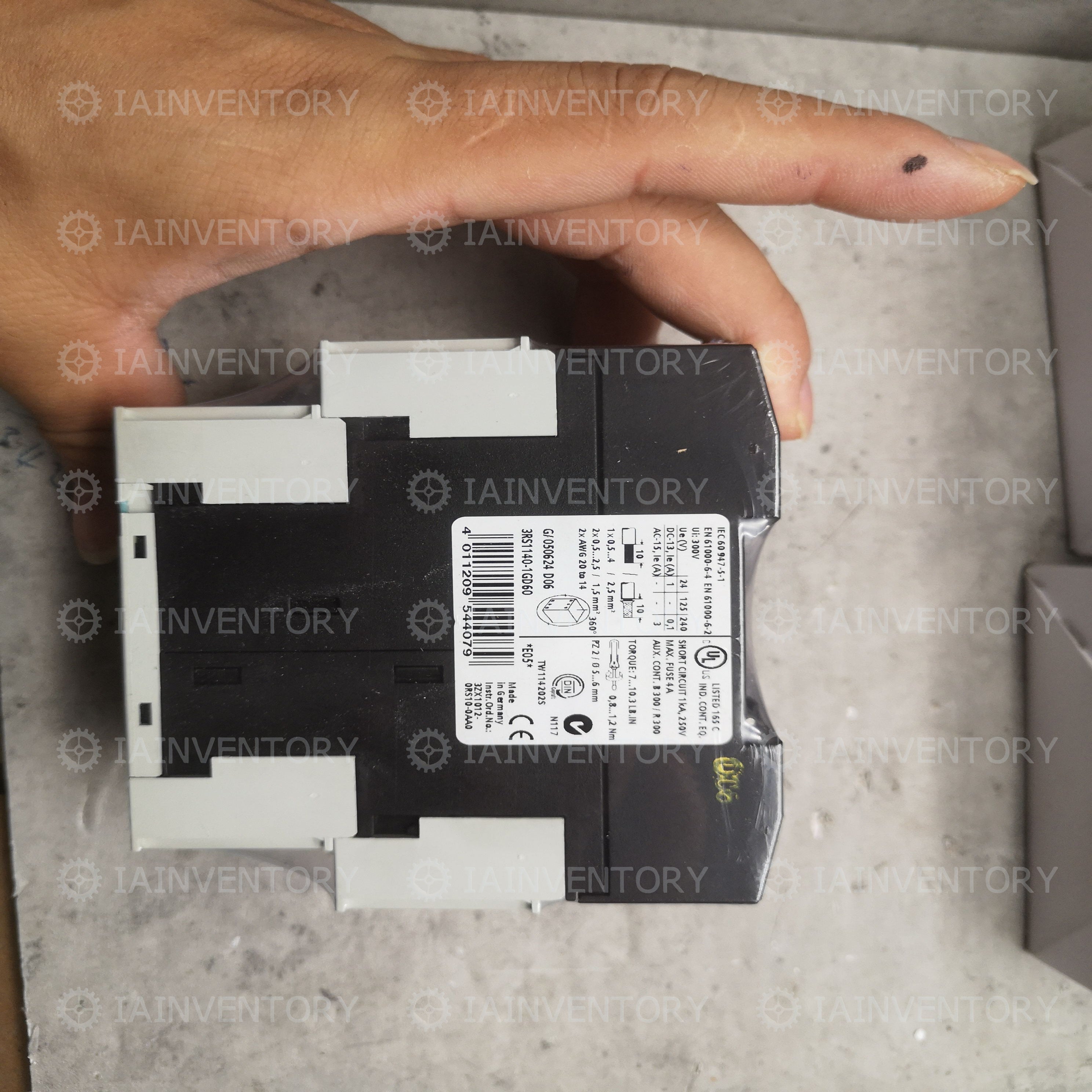 Siemens Sirius Temperature Monitoring Relay 3RS1140-1GD60