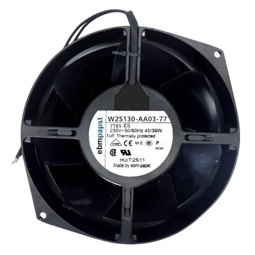 for W2S130-AA03-77 230V 45/39W 172MM Fan - 17255 17CM 2-Wire Cooling Fan