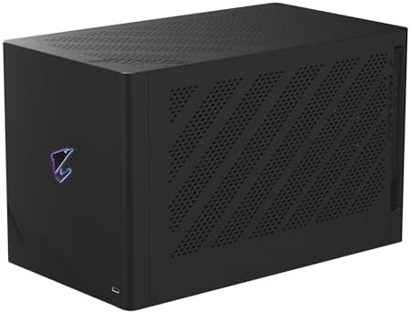 GIGABYTE AORUS RTX 5090 AI Box Graphics Card, WATERFORCE All-in-one Cooling System, Thunderbolt 5, USB-4, GV-N5090IXEB-32GD Video Card