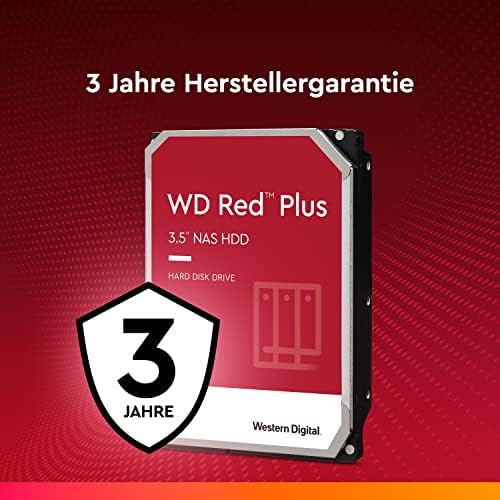 Western Digital 16TB WD Red Pro NAS Internal Hard Drive HDD - 7200 RPM, SATA 6 Gb/s, CMR, 512 MB Cache, 3.5" - WD161KFGX