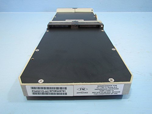 Foxboro P0400YD FBM 3 I/A Series PLC RTD Input Module P0 400 YD Rev AC PO400YD