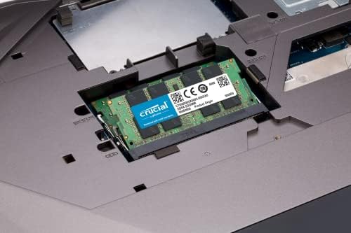 Crucial 16GB DDR4 RAM, 3200MHz CL22 (or 2933MHz or 2666MHz Laptop Memory, SODIMM 260-Pin, Compatible with 13th Gen Intel Core and AMD Ryzen 7000 - CT16G4SFRA32A
