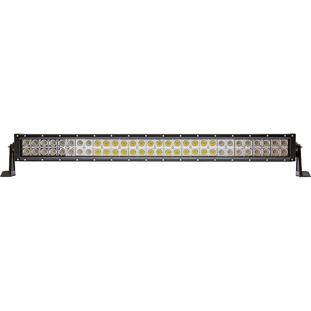 Seachoice UCL23CBSCH 51701 LED Spot/Flood Light Bar, Black Housing, 12 LEDs, 7.25", 12/24V