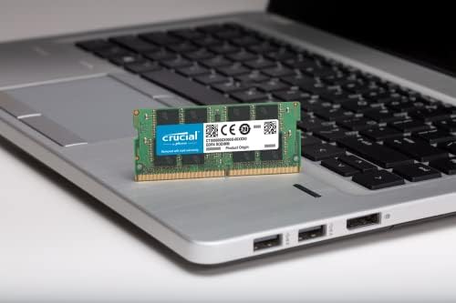 Crucial 8GB DDR4 RAM 3200MHz (PC4-25600, Downclockable to 2933/2666MHz Laptop Memory, SODIMM 260-Pin CL22, Compatible with 13th Gen Intel Core and AMD Ryzen 7000 - CT8G4SFRA32A