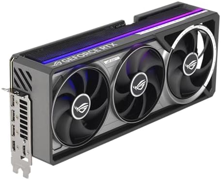 ASUS ROG Astral GeForce RTX 5090 White OC Edition Gaming Graphics Card (PCIe 5.0, 32GB GDDR7, HDMI/DP 2.1, 3.8-slot, 4fan design, Axial-tech fans, patented vapor chamber, Phase-change GPU thermal pad