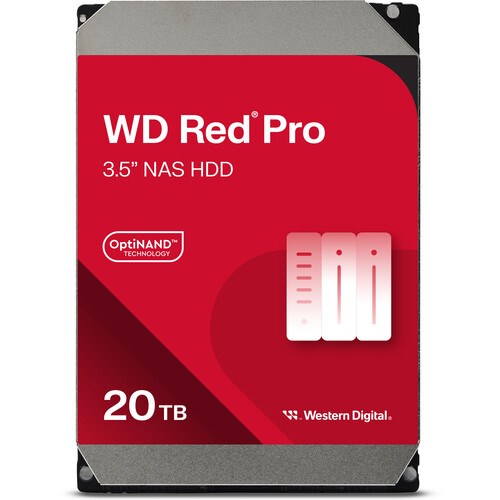 WD Red Pro NAS WD202KFGX 20TB 7200 RPM SATA 6Gb/s 512MB Cache 3.5inch HDD Brand New