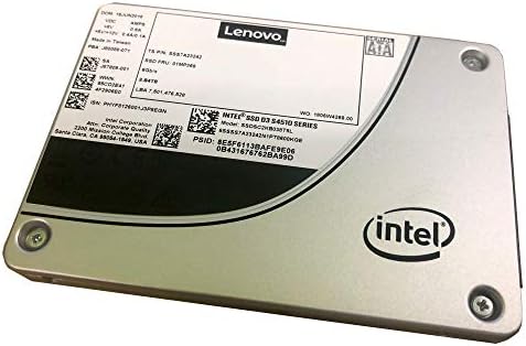 Lenovo 480GB THINKSYSTEM SSD SATA 3.5IN Intel S4510 Entry 6GB HS