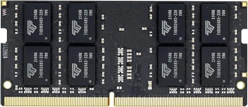 Timetec 16GB DDR4 3200MHz (or 2933MHz or 2666MHz PC4-25600 Non-ECC Unbuffered 1.2V CL22 2Rx8 Dual Rank 260 Pin SODIMM Laptop Notebook PC Computer Memory RAM Module Upgrade