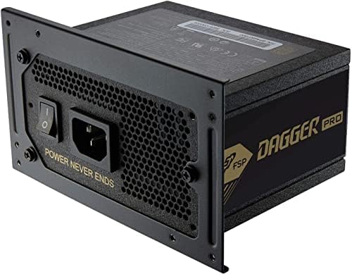 FSP Dagger Pro 650W SFX Power Supply, 80 Plus Gold, Full Modular (SDA2-650