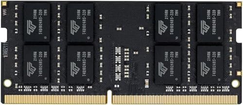 Timetec 16GB DDR4 3200MHz (or 2933MHz or 2666MHz PC4-25600 Non-ECC Unbuffered 1.2V CL22 2Rx8 Dual Rank 260 Pin SODIMM Laptop Notebook PC Computer Memory RAM Module Upgrade