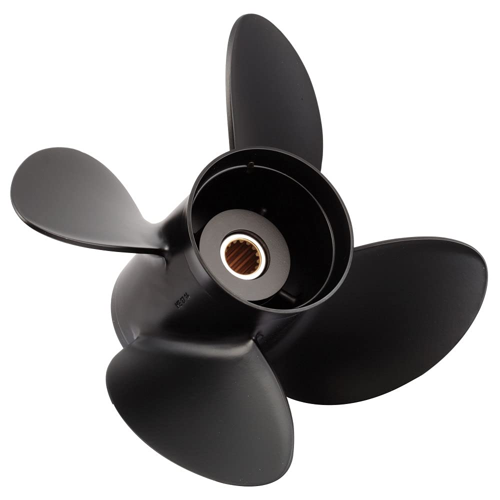 Solas Propeller 1513-145-17 Solas Amita 4 Aluminum 4-Blade Propeller for Mercury