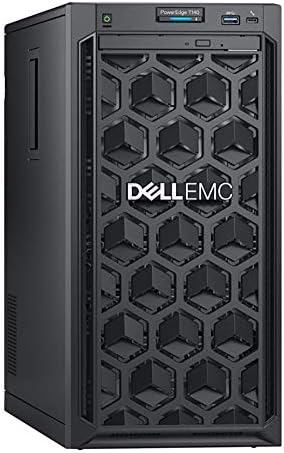 Dell PowerEdge T140 Mini Tower Server with Xeon 3.3GHz CPU, 64GB DDR4 RAM, 16TB HDD Storage, RAID (Renewed