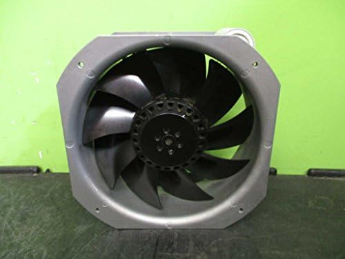 EBM PAPST W2E200-HH86-01 AXIAL FAN, 225MM x 225MM x 80MM, 115VAC