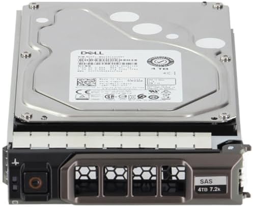 Dell 4TB 7.2K 12Gbps NL SAS 3.5 HDD 512n (1MVTT (Renewed