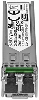StarTech.com Cisco SFP-GE-T Compatible - Gigabit SFP - 10/100/1000 Mbps - RJ45 Port - 1000Base-T - Copper SFP - GBIC Module