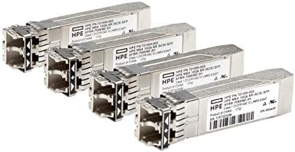HP MSA 10Gb Short Range iSCSI SFP+ 4-Pack Transceiver (C8R25B
