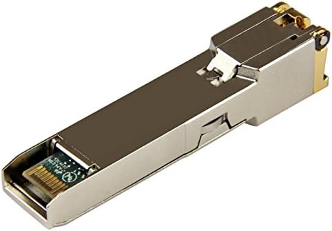 StarTech.com Cisco SFP-GE-T Compatible - Gigabit SFP - 10/100/1000 Mbps - RJ45 Port - 1000Base-T - Copper SFP - GBIC Module