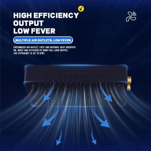 DPS100 Laboratory DC Power Supply, 30V 5A Adjustable, 100W max，with 2.4-inch IPS Display, <20mV Power Ripple, PD/QC/DC Input, Mini Portable Switching Power Supply (NO Power Adapter