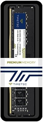 Timetec Premium 32GB KIT(2x16GB DDR4 2666MHz PC4-21300 Non-ECC Unbuffered 1.2V CL19 2Rx8288 Pin UDIMM Desktop Memory RAM(32GB KIT(2x16GB