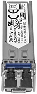 StarTech.com Cisco SFP-GE-T Compatible - Gigabit SFP - 10/100/1000 Mbps - RJ45 Port - 1000Base-T - Copper SFP - GBIC Module