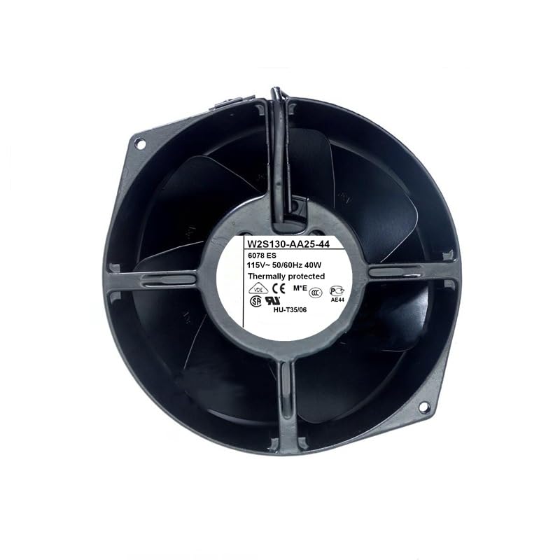W2S130-AA25-44 172x150x55mm 172mm AC115V 40W 2-Wire All-Metal high Temperature Resistant Inverter Cooling Fan