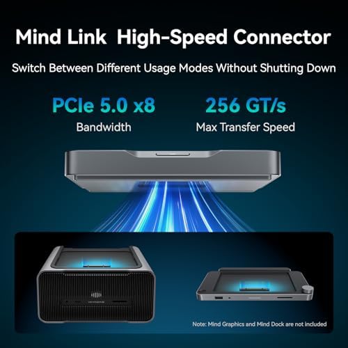 Khadas Mind 2s AI Mini PC - 96 Tops AI Performance, Intel Core Ultra 7 255H｜64GB LPDDR5X+2TB SSD｜5.55Wh Battery｜Only 435g｜Thunderbolt 4｜8K UHD｜Win 11 Home｜Micro Desktop Computer for Work and Gaming
