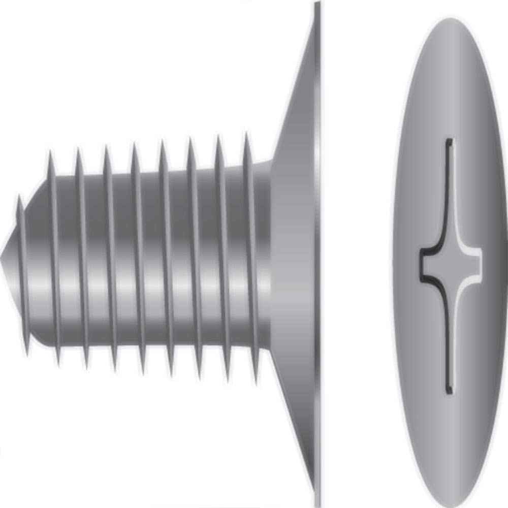 Seachoice 59548 Stainless Steel Phillips Machine Screw - Flat Head